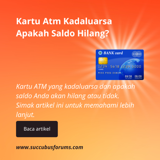 Kartu ATM Kadaluarsa